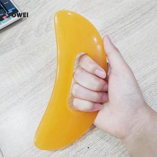YOWEI 1 Bảng Guasha Đá Tự Nhiên Nhựa Tổng Hợp Scrpy aping Board Dụng Cụ Massage VN