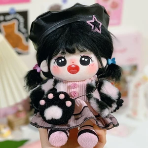20cm Cotton Búp Bê Quần Áo Ngôi Sao Búp Bê Quần Áo Bé Cơ Thể Bình Thường Quần Áo Bé Dễ Thương Hoa Anh Đào Latte Thiết Kế 4.3