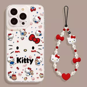 Ốp điện thoại Hellokitty Apple 17 / 16promax iPhone15 / 14 Mới 13 / 12 Silicon 11 Bộ xs26.3.26