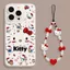 Ốp điện thoại Hellokitty Apple 17 / 16promax iPhone15 / 14 Mới 13 / 12 Silicon 11 Bộ xs26.3.26