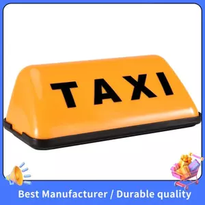 TAXI Led Đèn Báo Đèn LED Đèn Ban Ngày Ô Tô Đèn Chạy Ban Ngày DC 12V 3W Tự Động Lái Xe Mái Trên Cab LED Ký Hiệu