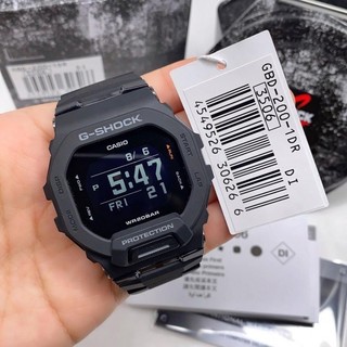Đồng Hồ Nam Dây Nhựa Casio G-Shock GBD-200-1DR Bluetooth - Step Tracker - GBD-200-1