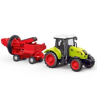 Nông Dân Cắt Lúa Mì Đồ Chơi Trẻ Em Xe Quán Tính Mô Phỏng Trang Trại Trọn Bộ Phong Cách Mới Harvester Bé Đồ Chơi Mô Hình