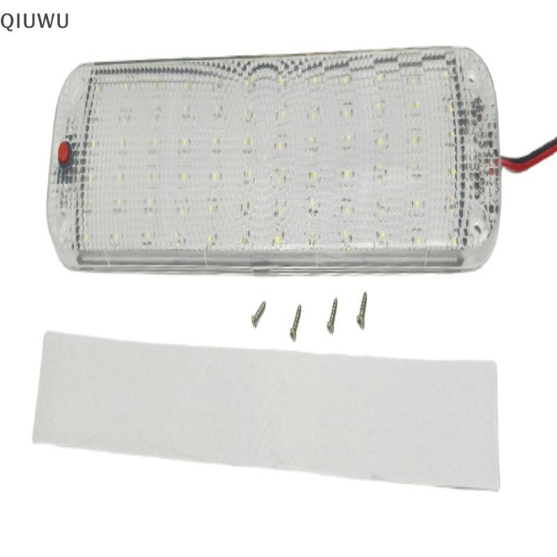 QIUWU 12V-80V Nội Thất Ô Tô Thanh Đèn Led Ống Đèn Trắng Cho Xe Tải Van Tru RV Camper Thuyền Đèn Trần Ô Tô Trong Nhà.