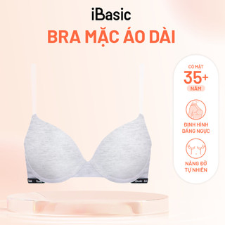 Áo ngực có gọng Cotton USA iBasic mút mỏng cúp T-Shirt BRAY108