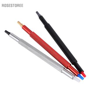 Rosestoree Salmue 3 cái/lốc Đồng Hồ Tay Máy Ép Dụng Cụ Đẩy Bộ Lắp Đặt Bộ Thợ Đồng Hồ Đồng Hồ Đeo Tay Công Cụ Sửa Chữa Dây Đeo Liên Kết Pin Tẩy Kim Loại
