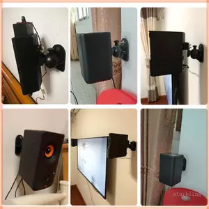 Ngôi sao có thể điều chỉnh trần Kẹp loa vệ tinh đa năng Giá treo tường