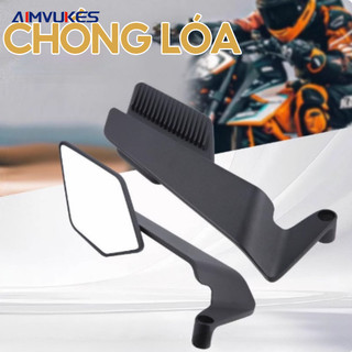 [Giá 1 Đôi] Gương Cánh Én V2 Mặt Kính Trắng Siêu Cao Cấp Góc Nhìn Rộng Đủ Tiêu chuẩn R14 AIMVUKES