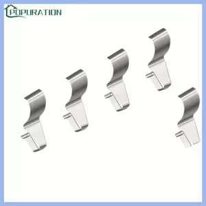 POP 5 Chiếc Chống Ăn Mòn Kim Loại Siding Móc Treo Tường Móc Chịu Lực Cao Siding Clip Để Treo Trên Sân Bền Đẹp