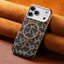 Dành Cho iPhone 17 16 15 14 13 Pro Max Ốp Lưng Da Doanh Nhân Sang Trọng Sạc Không Dây Từ Tính Mờ Chống Sốc Cho IPHONE 17
