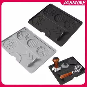 Thảm định hình Espresso JASMINE, Thảm trải giường cà phê silicon, Trạm điều chỉnh Espresso Chống trượt Phụ kiện cà phê Espresso JASMINE