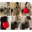 Túi đeo vai Nylon mềm OLVIDO, Túi xách màu trơn thiết kế sản phẩm, Túi Tote đa năng đơn giản dung tích lớn