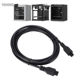 Yohooo Cáp nối dài yohooo Fafeicy AMS dài 2m 5 mm OD Dây đồng PVC cho phòng thí nghiệm X1 P1 P1P P1S H2D Máy in 3D với đầu nối 6 chân Nam sang Nữ