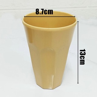 Combo 10 Ly Nhựa melamine size lớn 500ml (8.7cm x13cm) nhiều màu ly nhựa cứng, nhựa phip cao cấp - Phương Trang