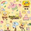 SpongeBob SquarePants Pie Daxing Khối Xe Xước Dán Xe Điện Xe Máy Hoạt Hình Vui Vẻ Trang Trí Dán Chống Thấm Nước 26.3.26