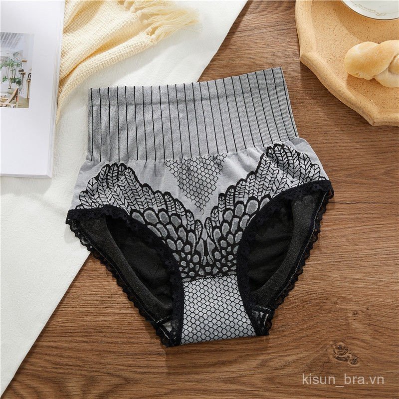 Quần lót không đường may Zxyouping cạp cao định hình eo thoải mái tiện dụng