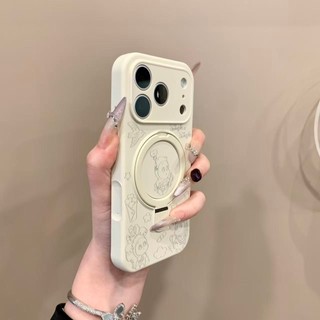 Ốp điện thoại khung từ silicon lỏng hoạt hình thích hợp cho iPhone 17 Pro Max 16 15 14 13 12 11 Pro Max bảo vệ camera chống sốc và chống rơi mặt sau mềm