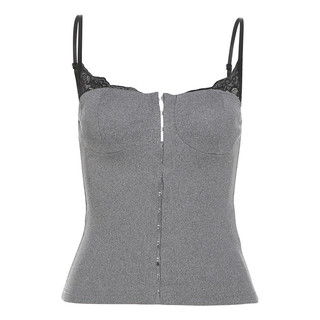Áo camo phối ren, áo ống không tay gợi cảm cho nữ, kiểu dáng ôm sát thời trang.