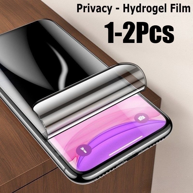 1-2 Miếng Dán Bảo Vệ Màn Hình Mờ Cho Infinix Note 11 12 12i 30 30i G96 Pro VIP 6.7 "6.82" 4G 5G Chống Gián Điệp Riêng Tư Chống Ánh Sáng Xanh Hydrogel Phim HD Phim Mềm