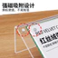 Acrylic Mạnh Từ Bàn Ký Hiệu Hiển Thị Đứng Chữ L Thẻ Bàn A5 Bevel Thẻ Bàn A6 Giá Thẻ Thẻ Giá Thẻ Bàn QELD
