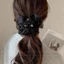 Ngọc Trai Organza Scrunchy - Phụ Kiện Tóc Thời Trang 2025