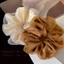 Ngọc Trai Organza Scrunchy - Phụ Kiện Tóc Thời Trang 2025