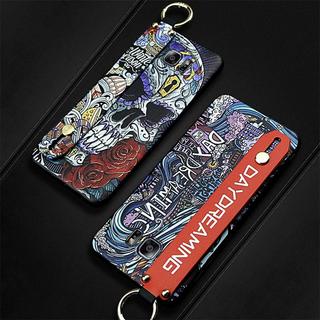 Dây Đeo Tay Graffiti Ốp Lưng Điện Thoại Samsung Galaxy Note5 / SM-N9200 Chống Thấm Nước Chống Sốc Dây Đeo Cổ Tay Vòng Bảo Vệ Silicon Bền Vỏ Mềm Chân Đế Chống Bụi Bẩn Cá Tính