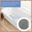 2 gói Nút chặn bồn tắm, Nút chặn bồn tắm silicon lớn 6 inch, Nắp thoát nước hút phẳng, phích cắm bồn tắm cho bồn tắm, nhà bếp, phòng tắm và đồ giặt (Xám) (R F C V)