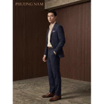 Bộ Vest Nam Công Sở Cao Cấp PHƯƠNG NAM® - Vest Nam Form Chuẩn Hàn Quốc, Vải Dày Dặn Tôn Dáng (Kèm Quần Âu) — ảnh 4