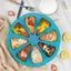 Khuôn Làm Bánh Silicon Cầu Vồng Khuôn Bánh Chống Dính 8 Khoang Tam Giác Scone Chảo Cho Bánh Ngô Brownies Muffins Bếp Nướng Khuôn jiwvn