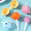 4 Miếng Kẹo Lollipop Khuôn Làm Kem Silicon Có Thể Tái Sử Dụng Nhiều Màu Sắc Chống Dính Khuôn Máy Làm jiwvn