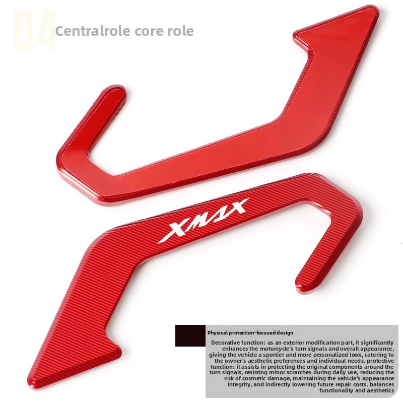 Dành Cho Xe Yamaha XMAX 300 2025 Mặt Trước Đèn Tín Hiệu Nắp CNC Khung Trang Trí Bảo Vệ