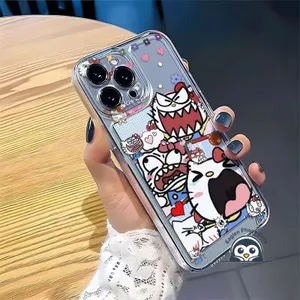 Ốp Điện Thoại Cô Gái Mèo Dễ Thương Cho Infinix Hot 60 60i 50 50i 40i 30 30i 20 20S 10 10i 10S 10T 11 11S 12 12i 9 Pro Plus Play Note 40X 4G 5G Vỏ Mềm Ngộ nghĩnh