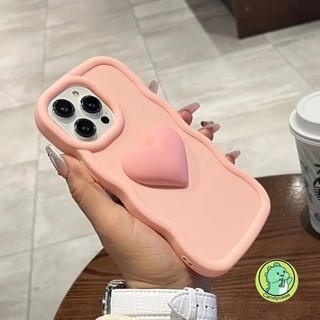 Ốp Điện Thoại 3D Love Wave Cho iTEL A90 A80 A70 A60 A58 A56 Pro A50 A50C A49 A23 A18 A16 A06 A05S A04 5G 4G Vỏ Mềm Mờ Chống Sốc Hoạt Hình Dễ Thương