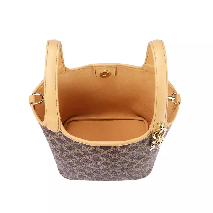 Royal Bagger Túi Bucket Bằng Da Phủ Đặc Trưng & Da Bò, Túi Xách Thời Trang Hàng Ngày Cho Nữ, Túi Tote 4260 – 5