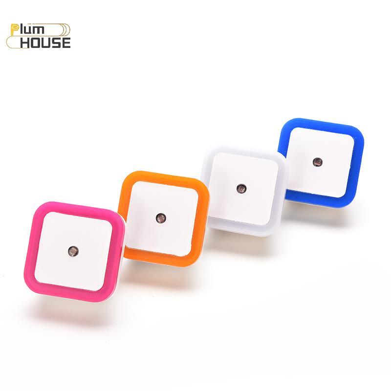 PlumHOUSE Đèn LED tự động Điều khiển cảm biến cảm ứng Phòng ngủ Đèn ngủ Đèn ngủ US Plug VN