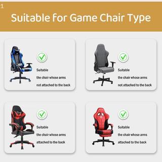 COD thời trang đơn giản Nhà chơi game ghế Bìa universalputer gamepetitive Ghế tựa lưng tay vịn đàn hồi xoay ghế Bìa