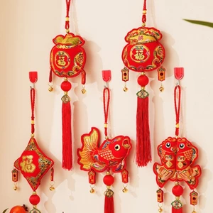 Lễ Hội Cá Koi Treo Trang Trí Năm Mới Fu Biểu Tượng Trang Trí Nội Thất Nhà Cửa