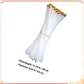 100 Chiếc Cột Cờ Nhỏ Có Mũ Cờ Họp Phụ Kiện Thể Thao (Trắng) jungpiyinn