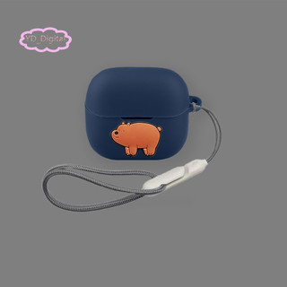 Dành cho Baseus Bass EP10 NC vỏ tai nghe silicon mềm dễ thương, chống sốc, bảo vệ tai nghe