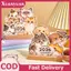XUAN 1 Chiếc Dụng Cụ Lập Kế Hoạch Bàn 2026 Dễ Thương Chó Series Lịch Để Bàn Hàng Năm Chương Trình Nghị Sự Người Tổ Chức Ghi Chú Cho Văn Phòng Tại Nhà Trường Học Lập Lịch Hàng Ngày VN