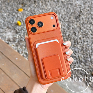 Vỏ đựng thẻ iPhone 17 Pro, 16 Pro Max, 15, 14, 13, tích hợp 14 khe cắm, chống rơi