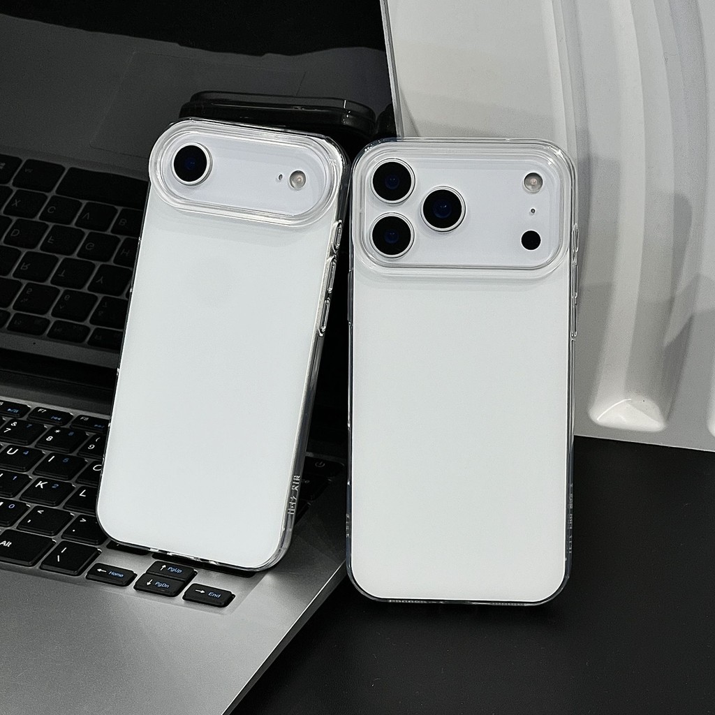 IMD hai lớp vỏ lỗ lớn áp dụng cho iPhone17pro/16/15/14 lỗ lớn hai lớp bề mặt sáng 12pm vỏ điện thoại