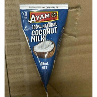 Nước Cốt Dừa Nguyên Chất Ayam Brand 65ml - Thơm Ngon, Tiện Lợi