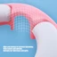 KIKIN Hỗ trợ cầm tay Ghế vệ sinh cho bé Cung cấp cân bằng chống trượt để tập bô