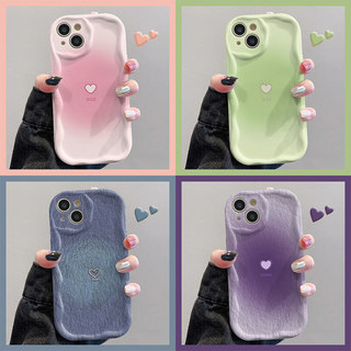 Ốp Điện Thoại Trái Tim Gradient Cho Realme C83 C75 C71 C75x 14x 11 10 8 5 Pro 9i 8i 7i 6i 5i 4G Ốp Lưng Silicon Mềm Chống Sốc
