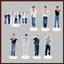 BH2 ENHYPEN JUNGWON Tấm Đứng Acrylic Tấm Đứng Ký Ngôi Sao Để Bàn Trang Trí Trang Trí HB2