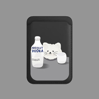 Hộp đựng thẻ họa tiết động vật dễ thương cho iPhone 17pro 17promax 16pro16prmax 15pro 15promax 14 14promax 14pro