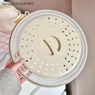 [SpringSAutumnW1] Nắp lò vi sóng chống bắn thức ăn gấp Vỏ sưởi đa chức năng cho bếp nấu ăn Đĩa thực phẩm Bảo vệ hâm nóng Boutique
