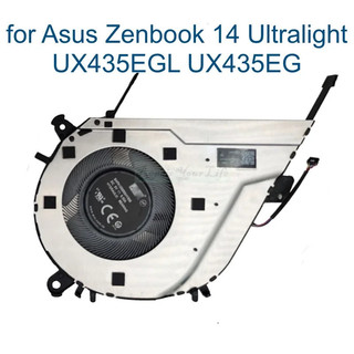 Quạt Làm Mát CPU HL Cho Asus UX435EG UX435EAL UX435EGL ZenBook 14 Siêu Nhẹ Máy Tính Xách Tay Tản Nhiệt 13NB0SA0T0111 13NB0S90AM0521